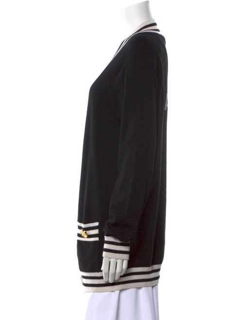 Balmain Wool Striped Sweater
