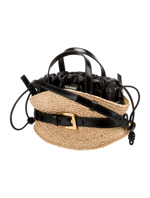 Balmain Raffia Shuffle Mini