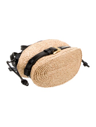 Balmain Raffia Shuffle Mini