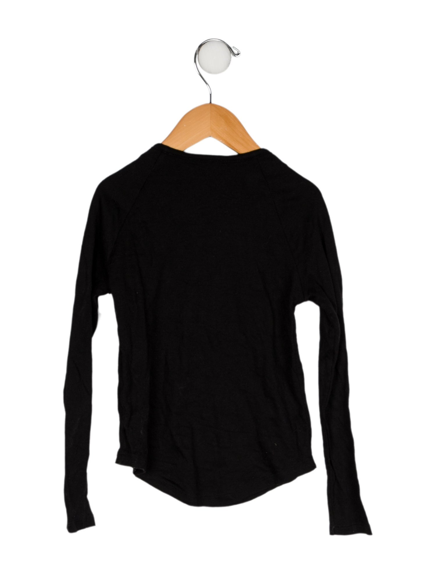 Balmain Solid Long Sleeve Top