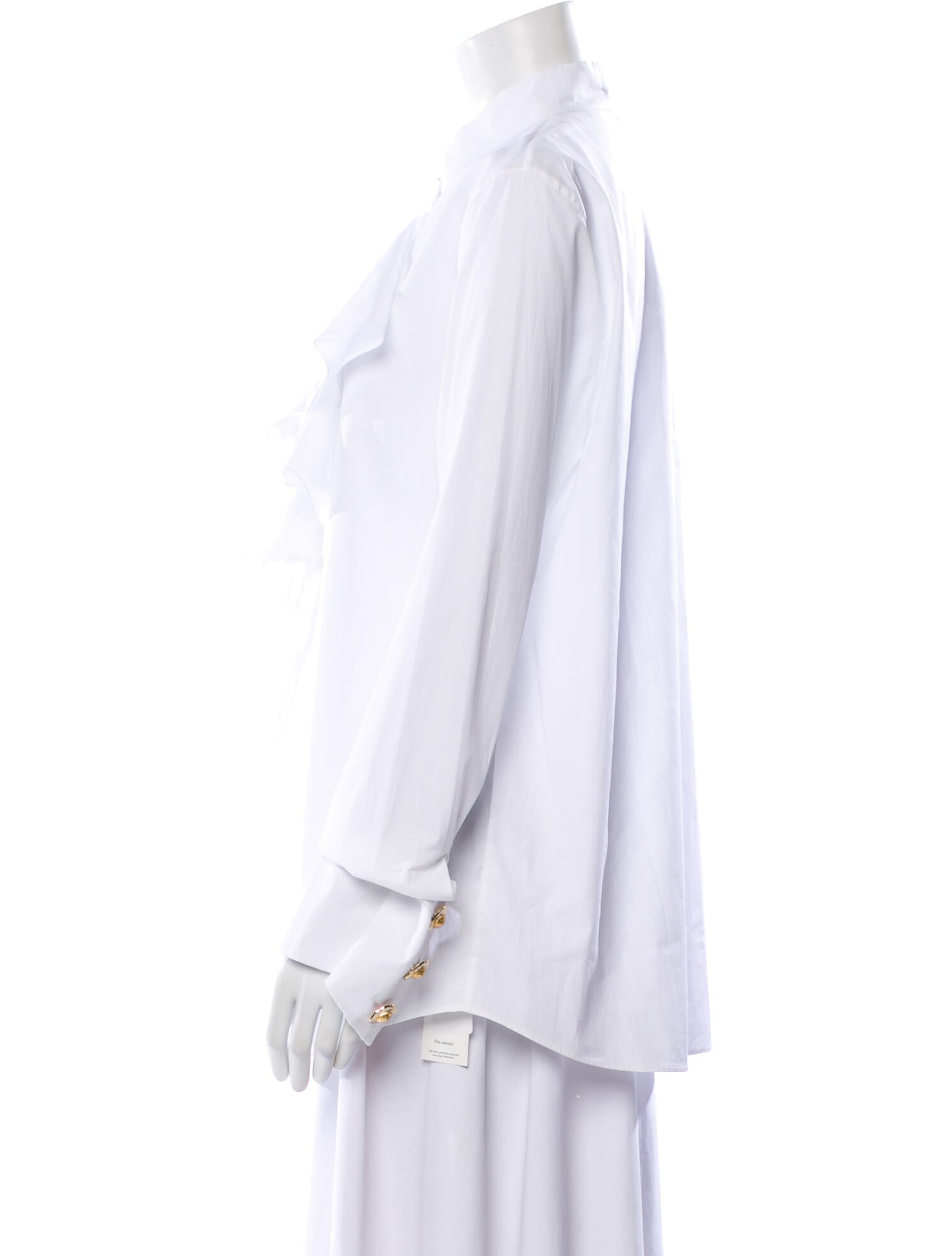 Balmain Mock Neck Long Sleeve Tunic w/ Tags