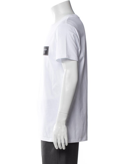 Balmain Graphic Print Crew Neck T-Shirt
