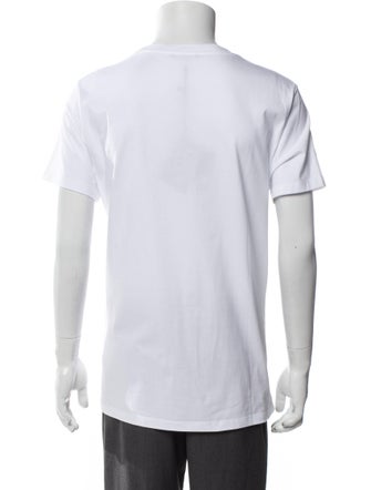 Balmain Graphic Print Crew Neck T-Shirt