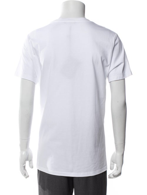 Balmain Graphic Print Crew Neck T-Shirt