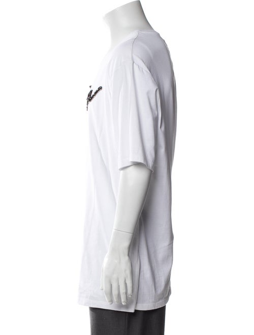 Balmain Graphic Print Crew Neck T-Shirt