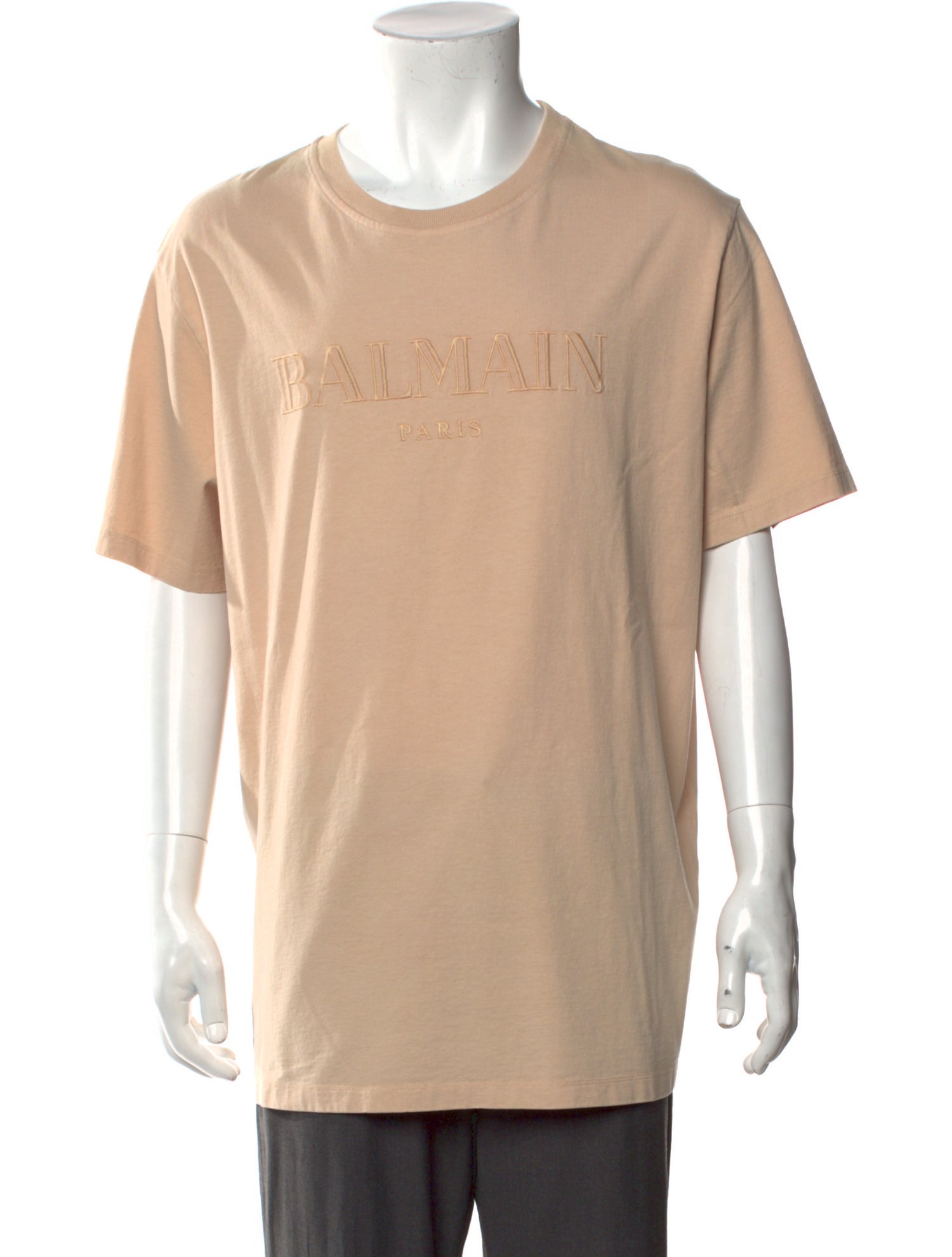 Balmain Graphic Print Crew Neck T-Shirt