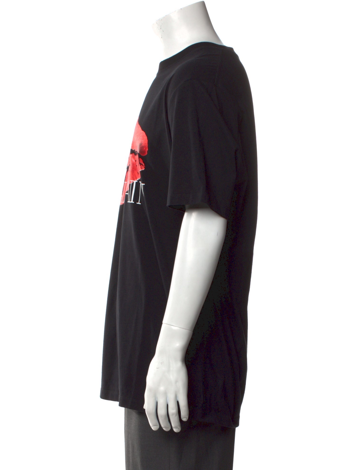 Balmain Graphic Print Crew Neck T-Shirt