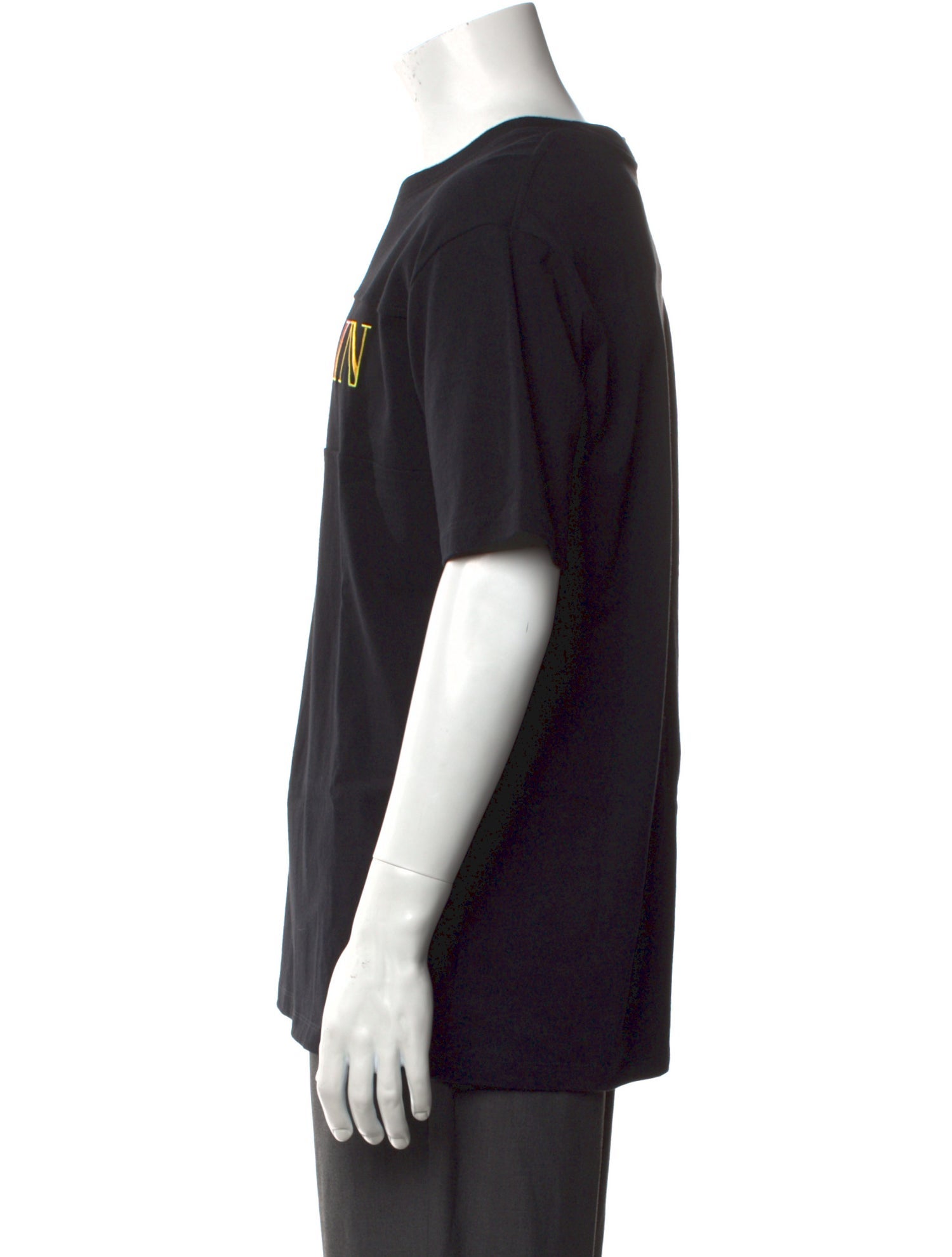 Balmain Graphic Print Crew Neck T-Shirt