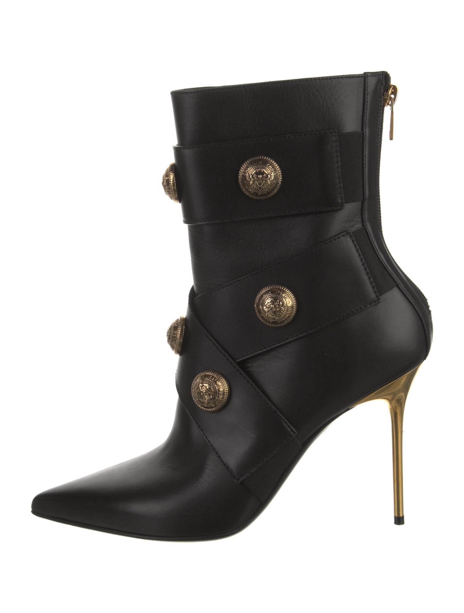 Balmain Leather Boots