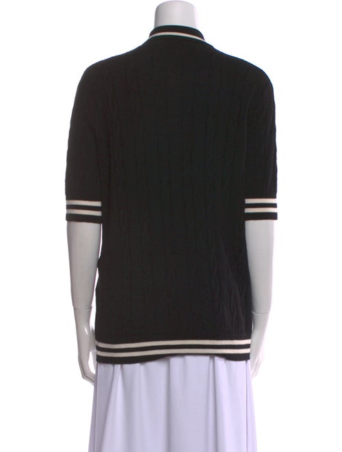 Balmain Merino Wool Graphic Print Sweater