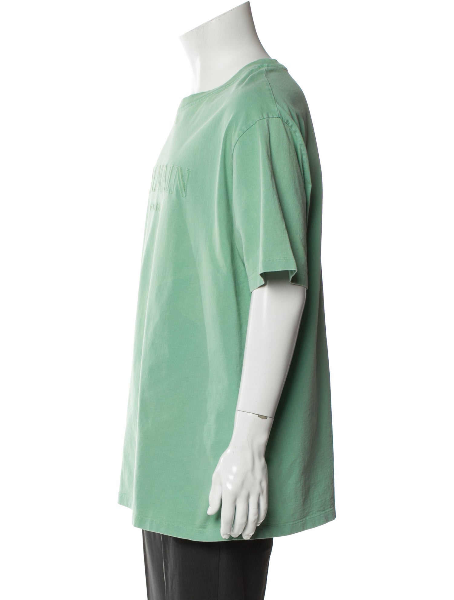 Balmain Graphic Print Crew Neck T-Shirt