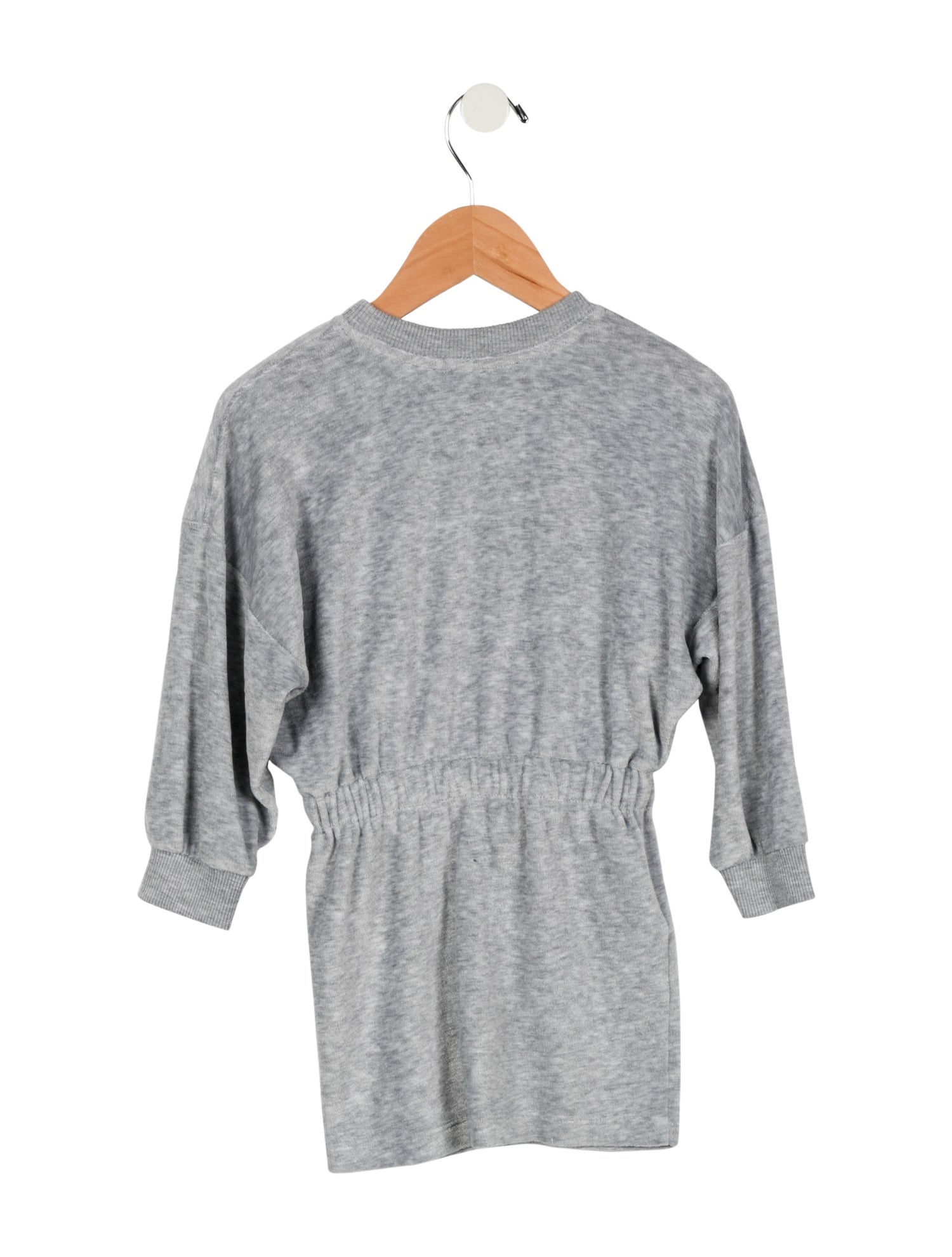 Balmain Toddler Girls' Logo Print Long Sleeve Dress