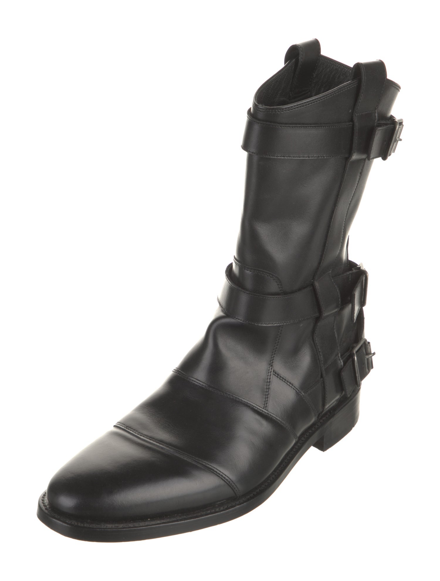 Balmain Leather Boots