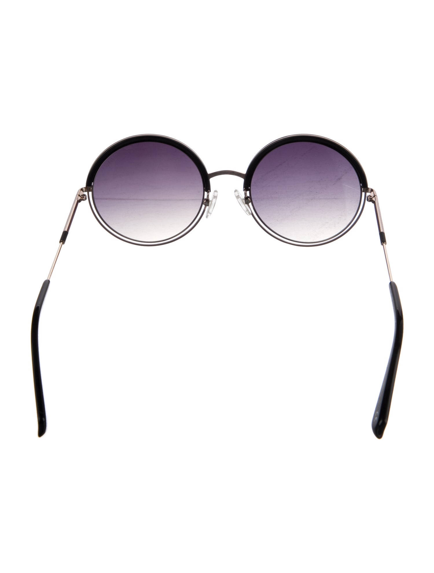Balmain Round Gradient Sunglasses
