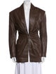 Balmain Leather Coat
