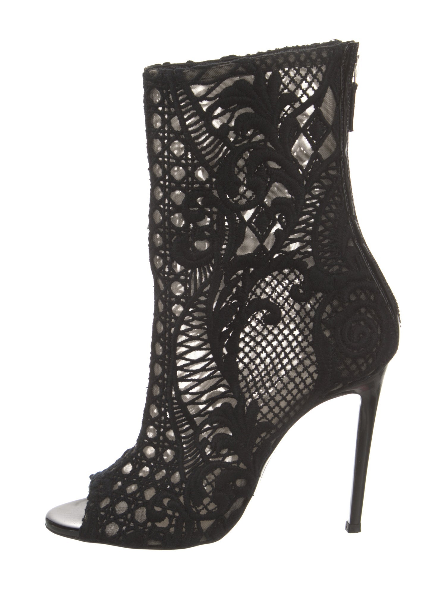 Balmain Lace Boots