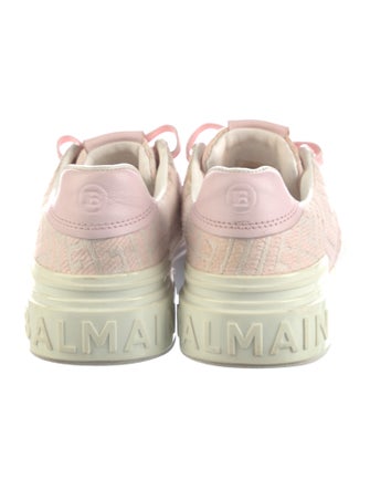 Balmain Grecca Pattern Sneakers