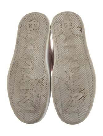 Balmain Grecca Pattern Sneakers