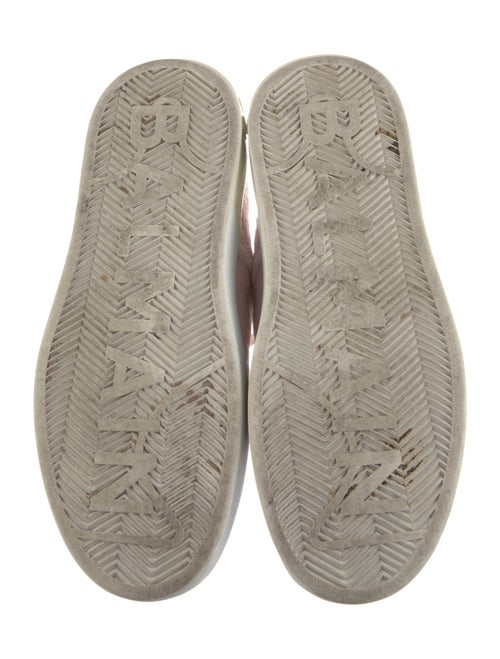 Balmain Grecca Pattern Sneakers