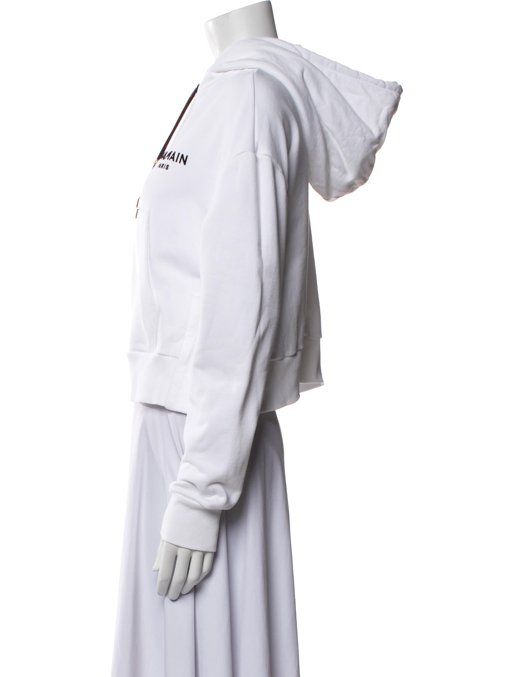 Balmain Crew Neck Long Sleeve Sweatshirt