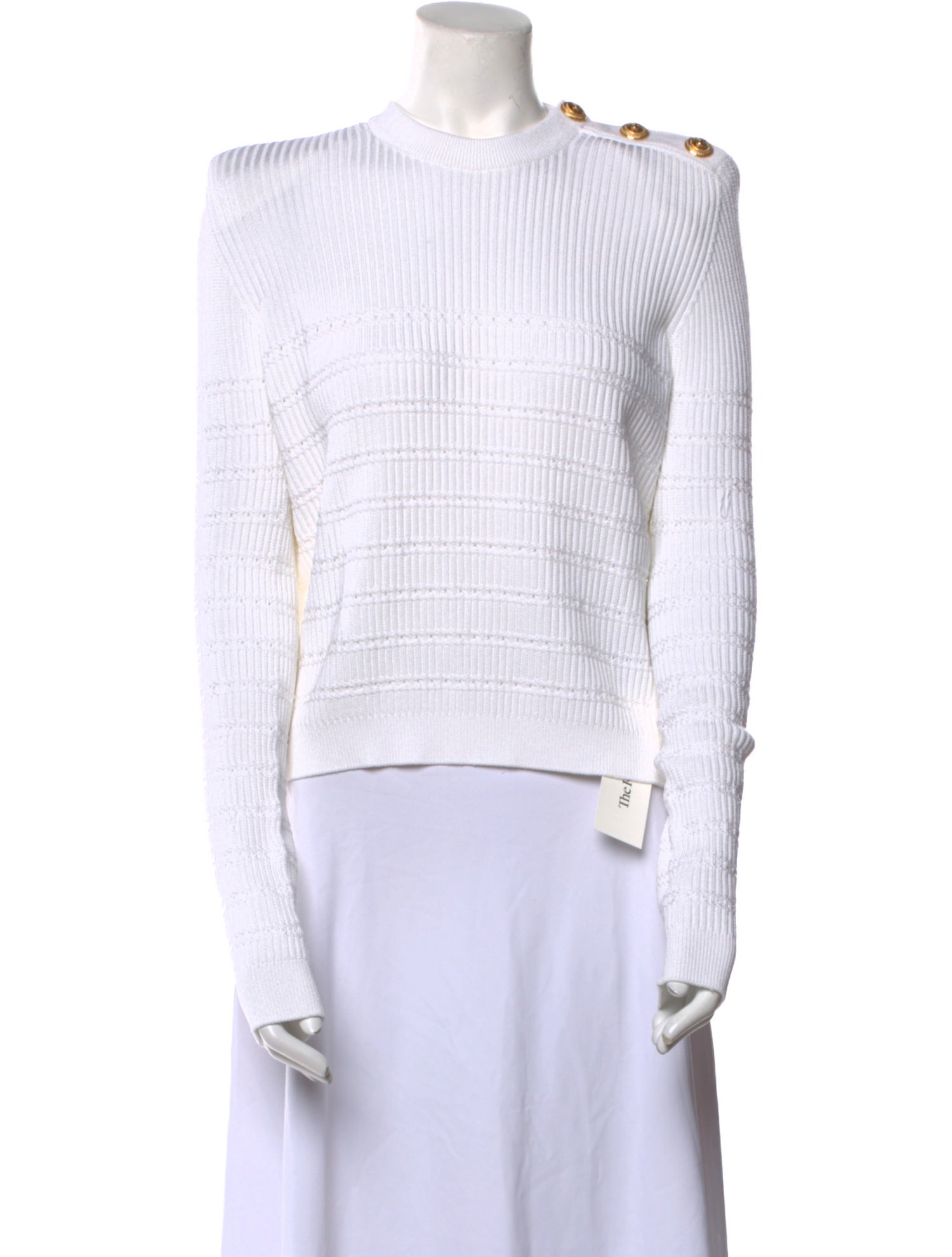 Balmain Mock Neck Sweater