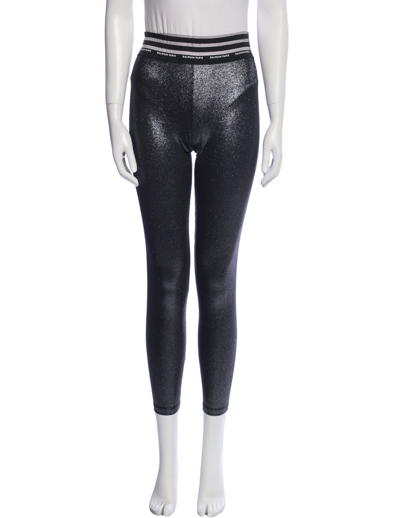 Balmain Printed Skinny Leg Pants