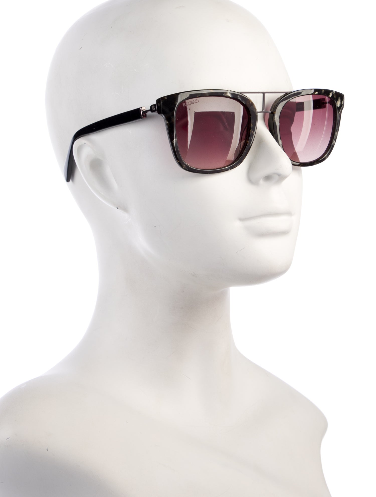 Balmain Wayfarer Gradient Sunglasses