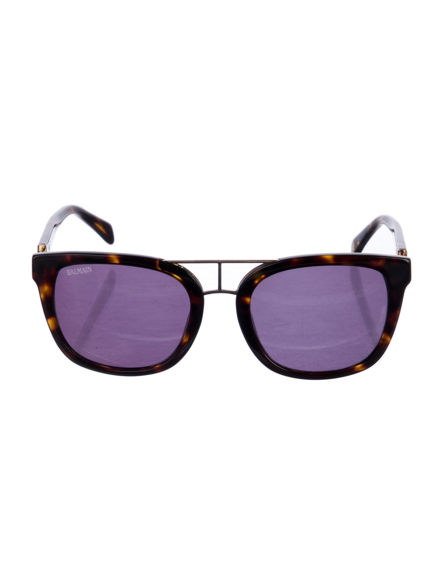 Balmain Wayfarer Mirrored Sunglasses