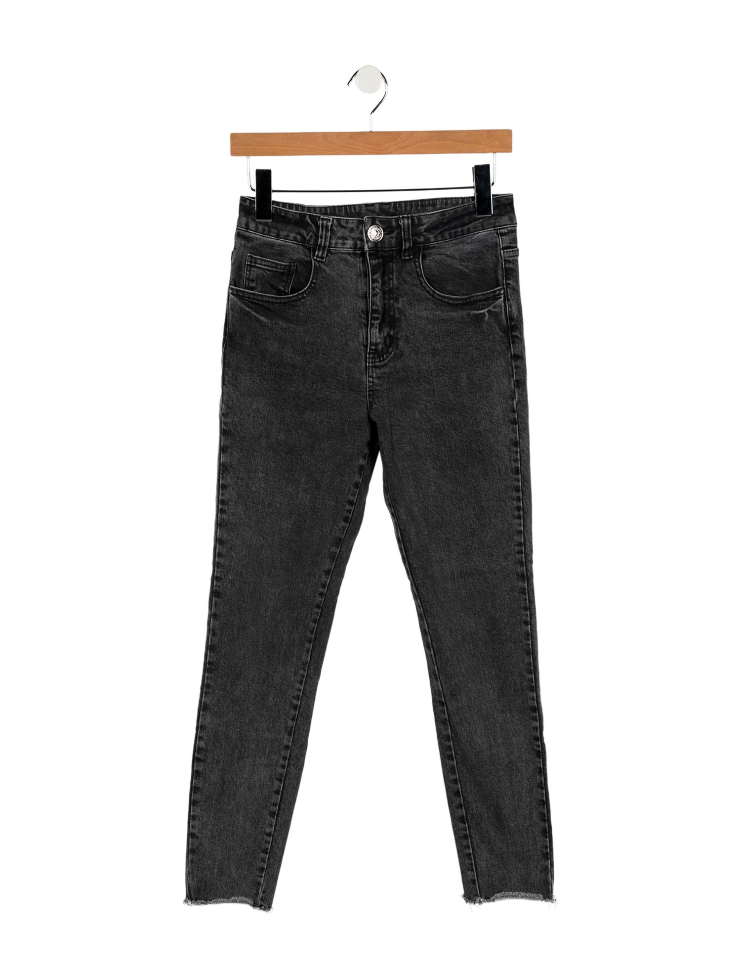 Balmain Mid-Rise Skinny Leg Jeans