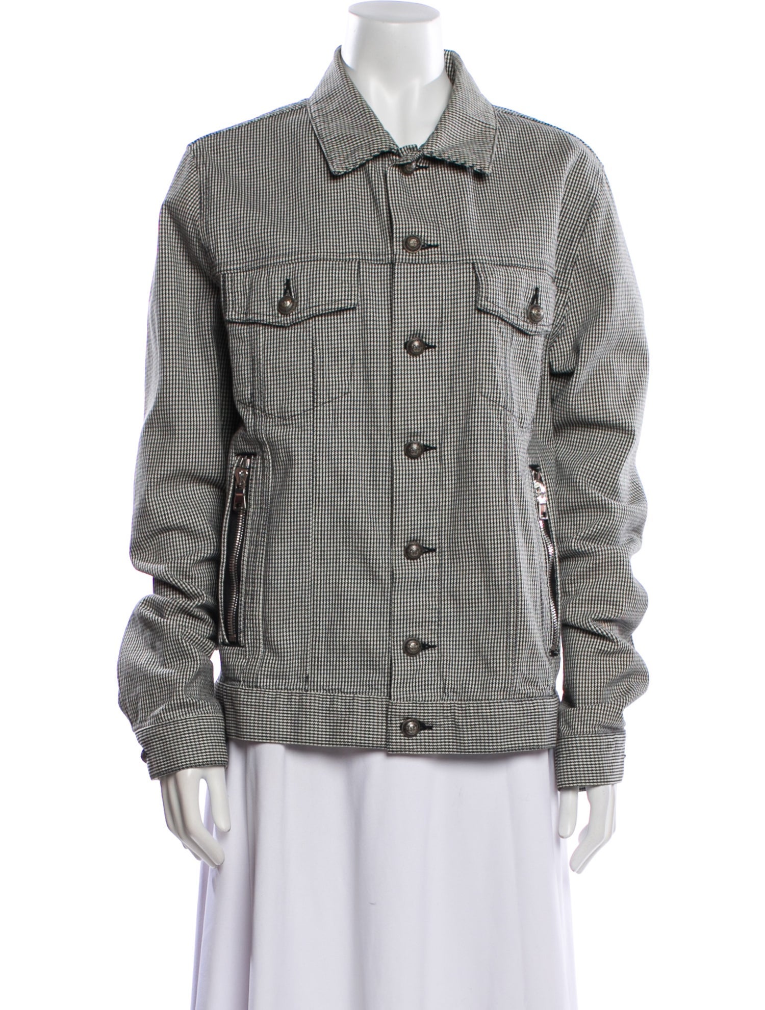 Balmain Striped Jacket