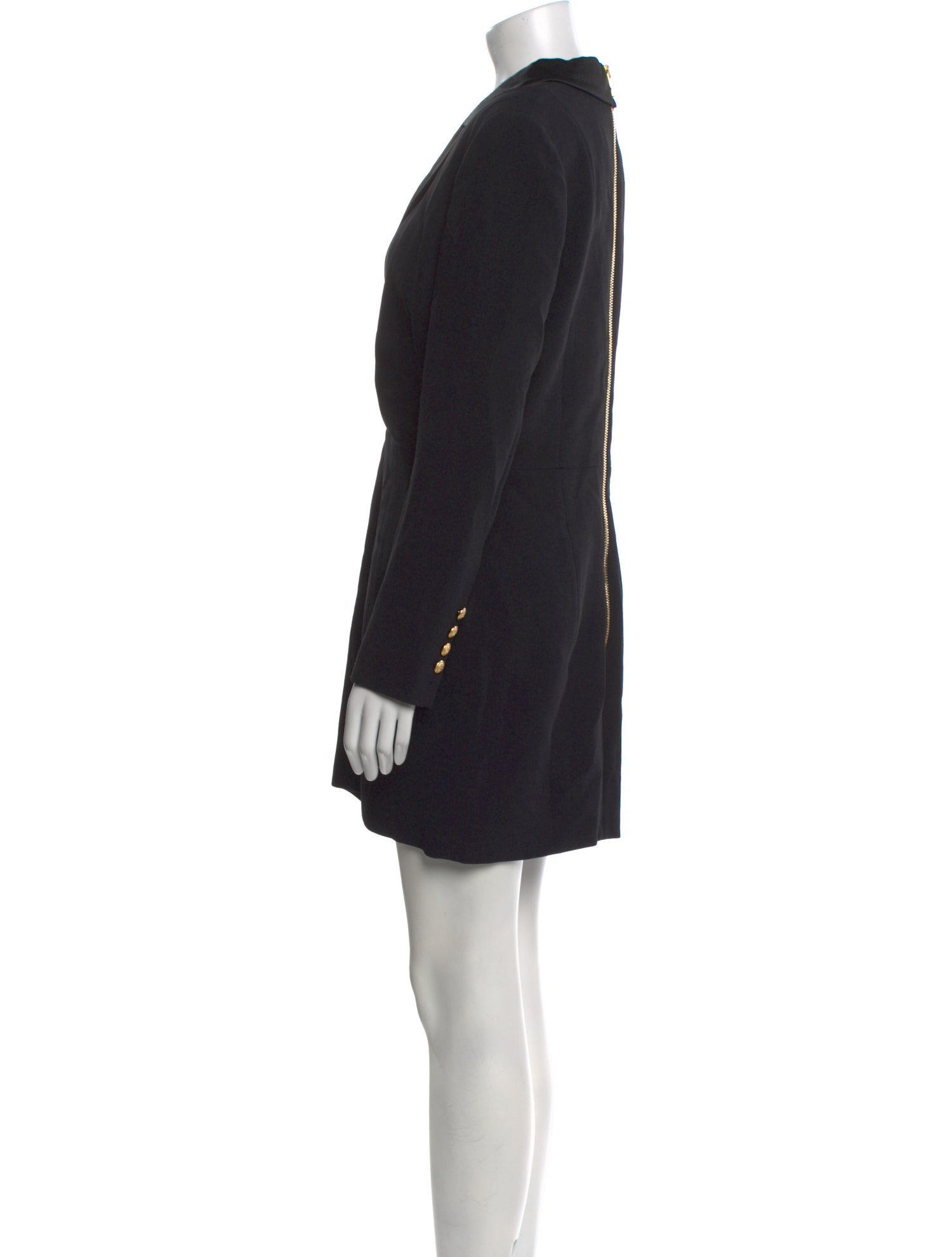 Balmain Wool Mini Dress