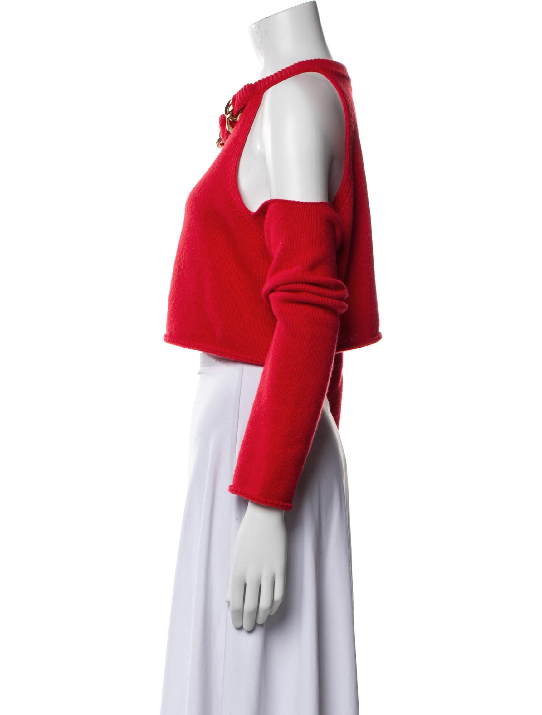 Balmain Virgin Wool Crew Neck Sweater