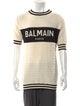 Balmain Graphic Print Crew Neck T-Shirt