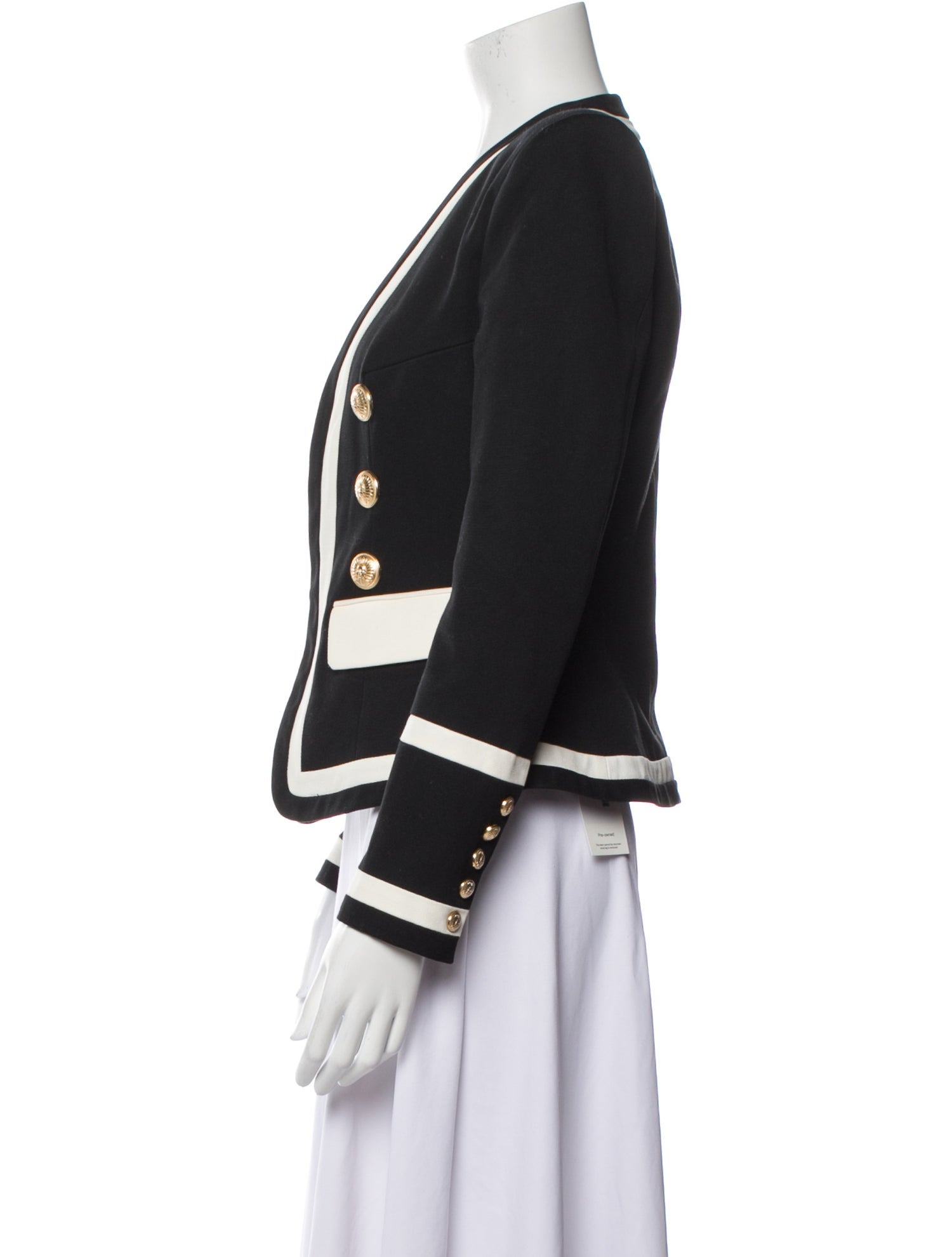 Balmain Colorblock Pattern Blazer