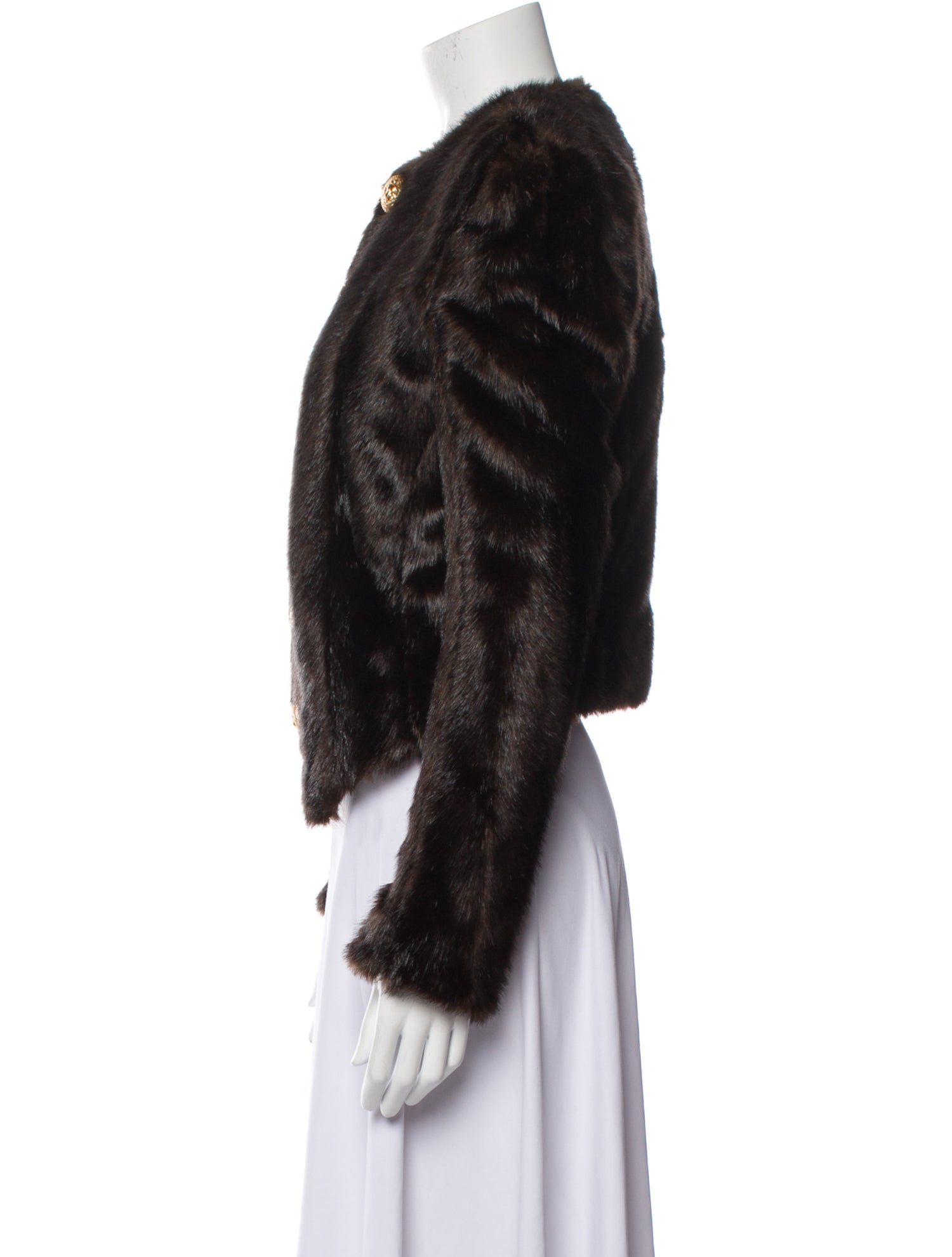 Balmain Faux Fur Jacket
