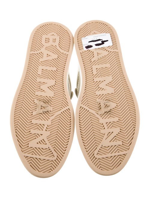 Balmain Leather Sneakers