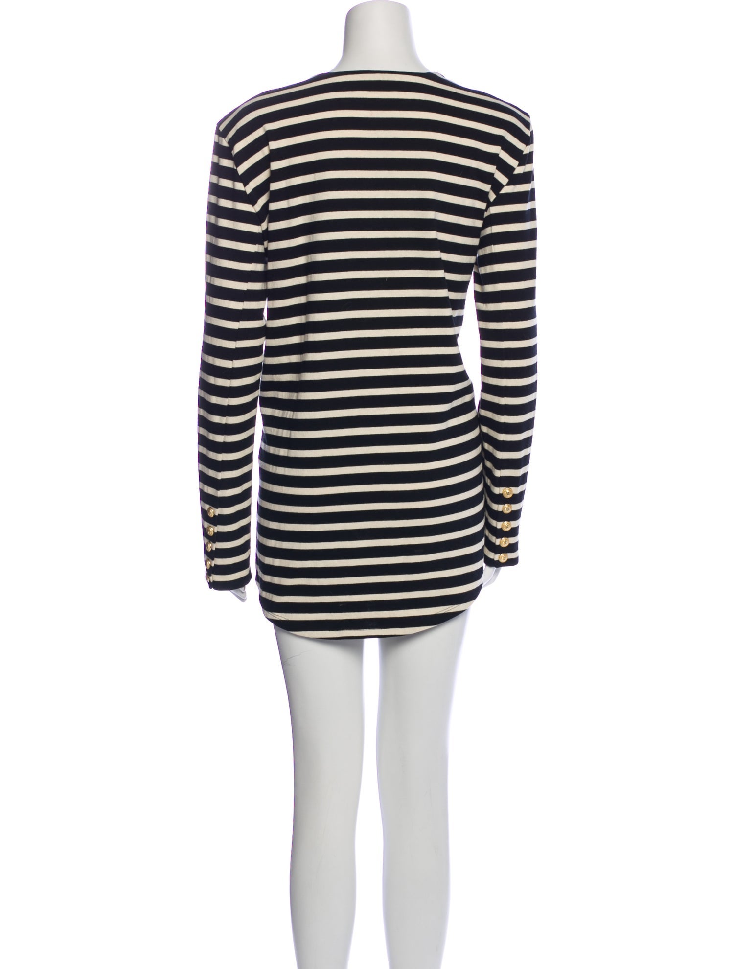 Balmain Striped Mini Dress