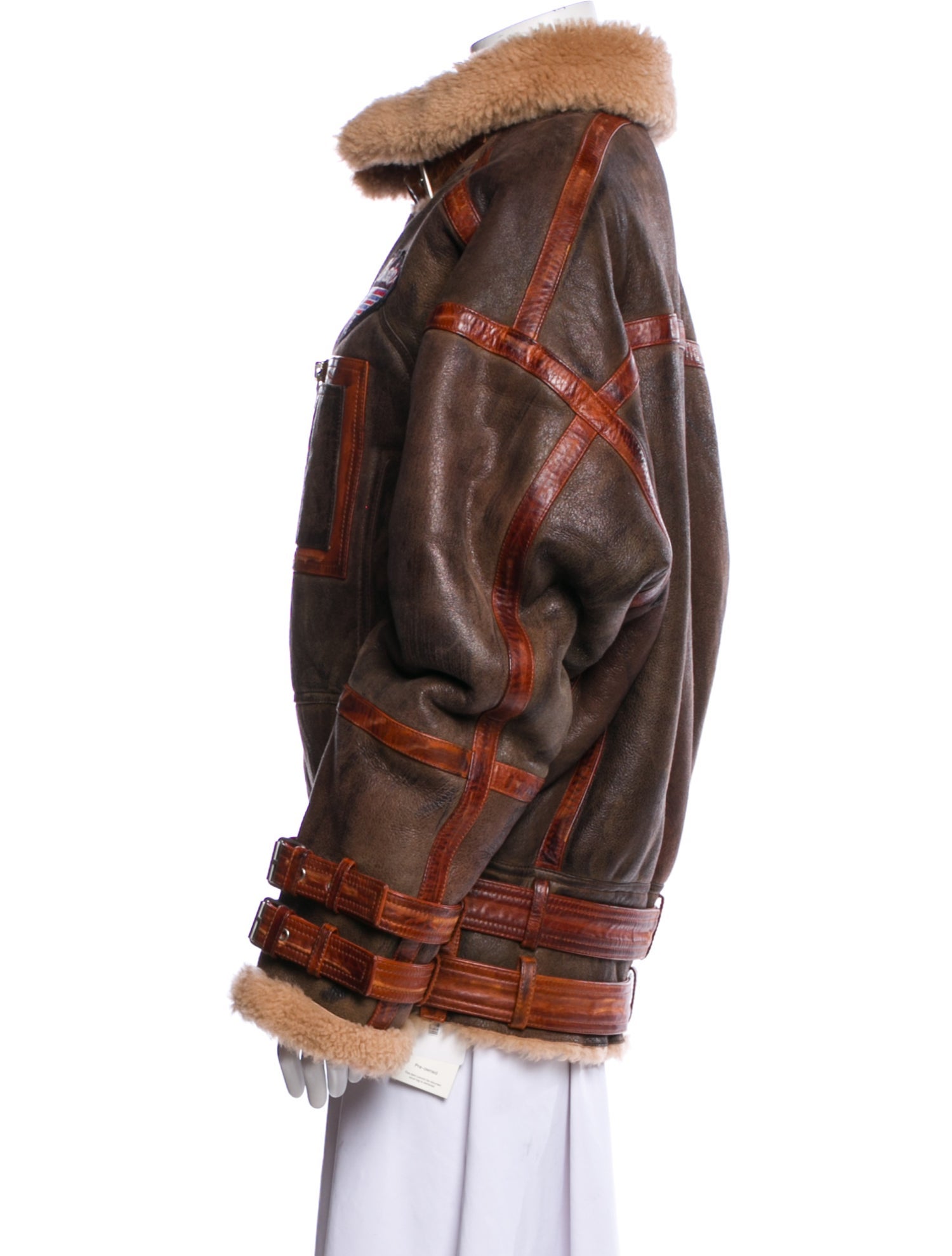 Balmain Lambskin Printed Jacket