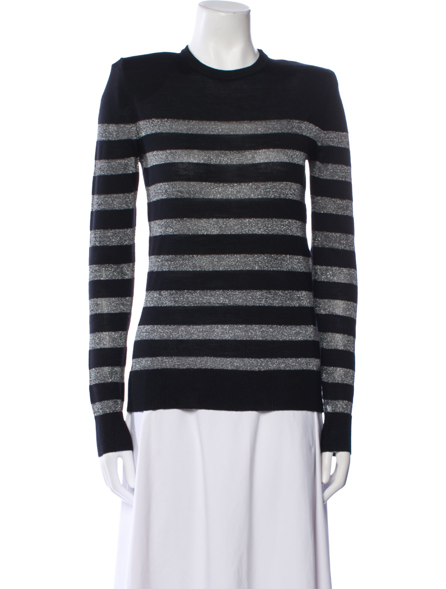 Balmain Wool Striped Sweater w/ Tags