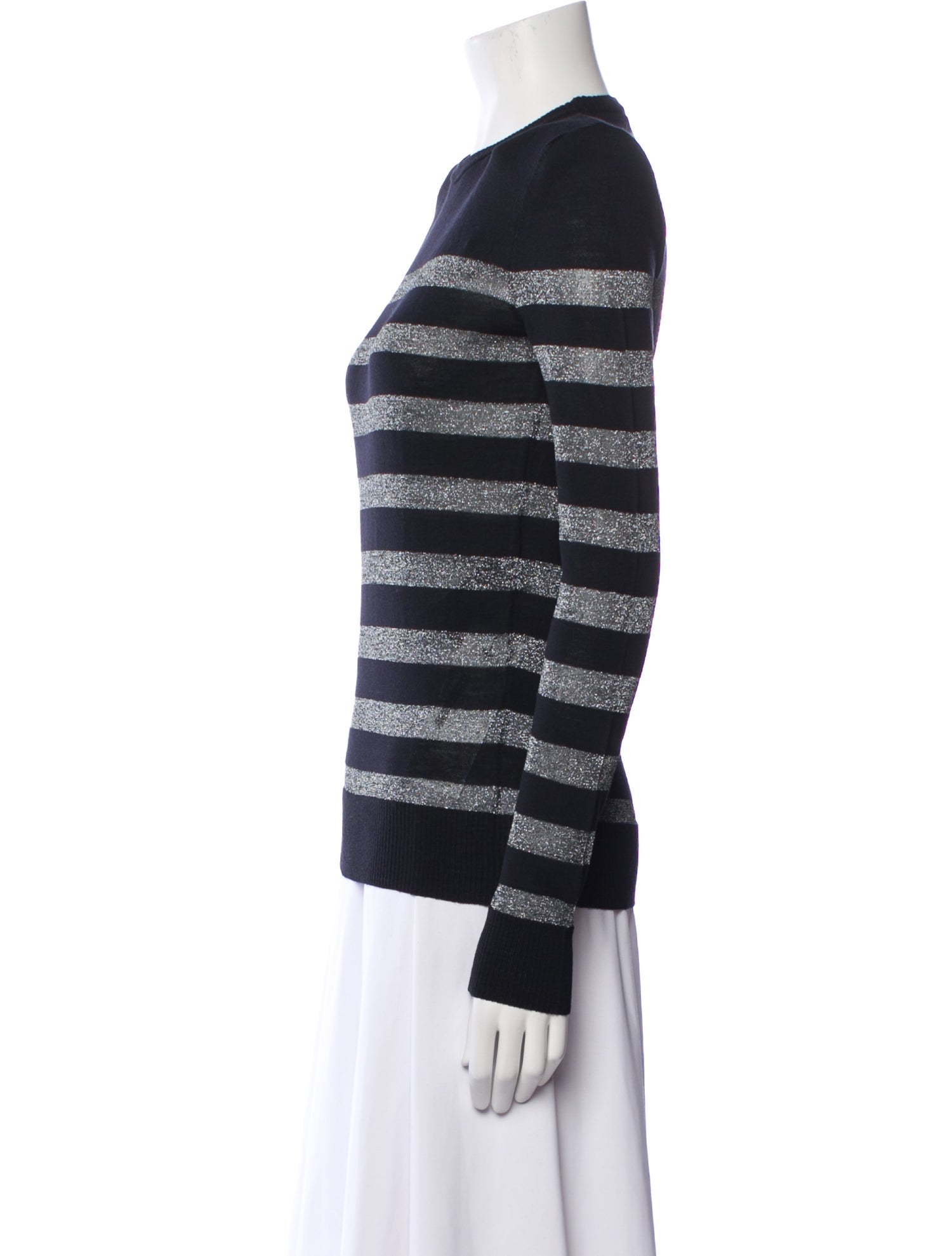 Balmain Wool Striped Sweater w/ Tags