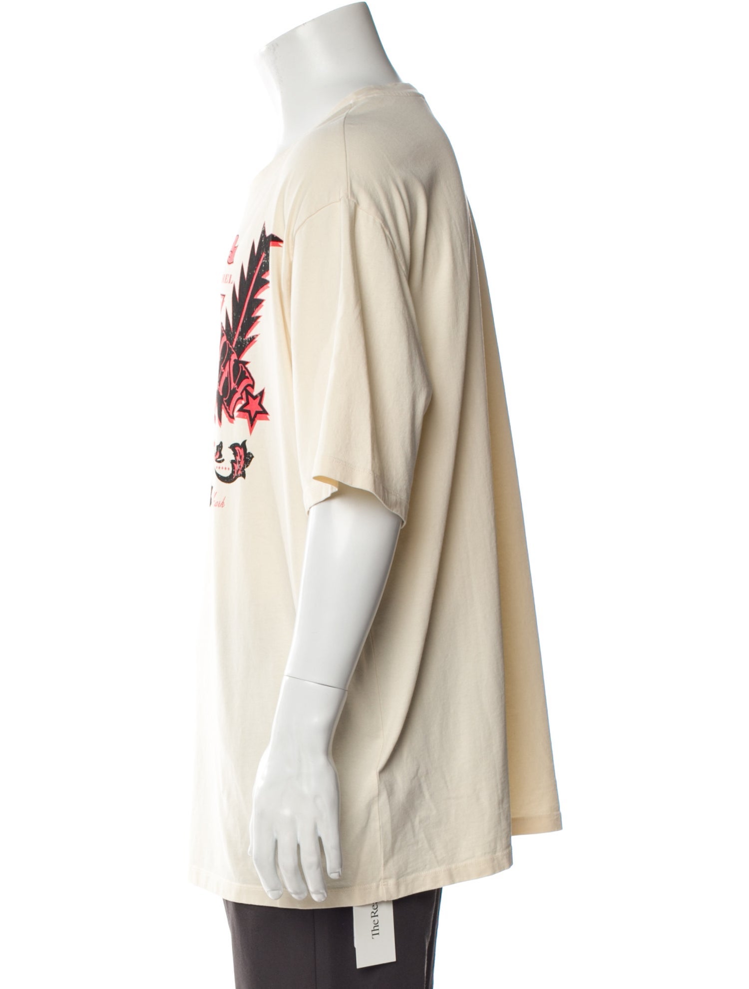 Balmain Graphic Print Crew Neck T-Shirt