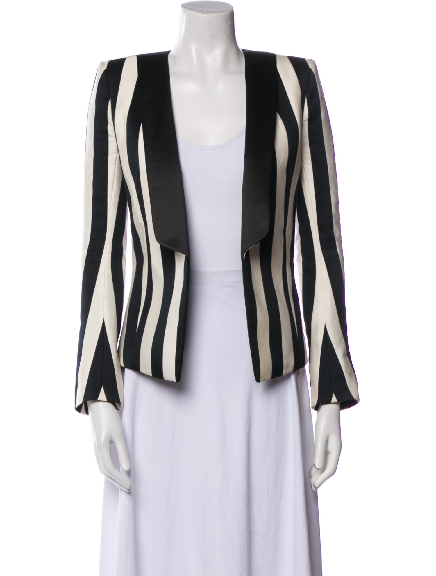 Balmain Striped Jacket