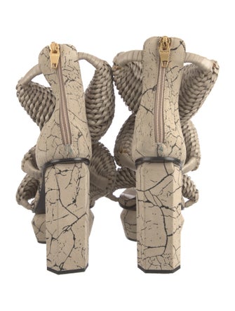 Balmain Leather Espadrilles