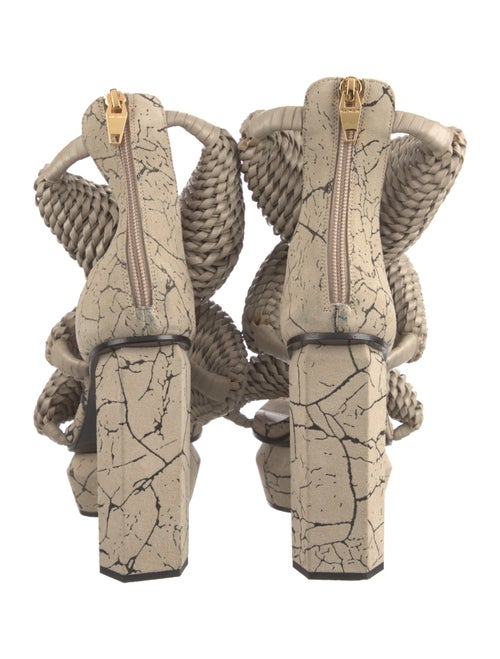 Balmain Leather Espadrilles