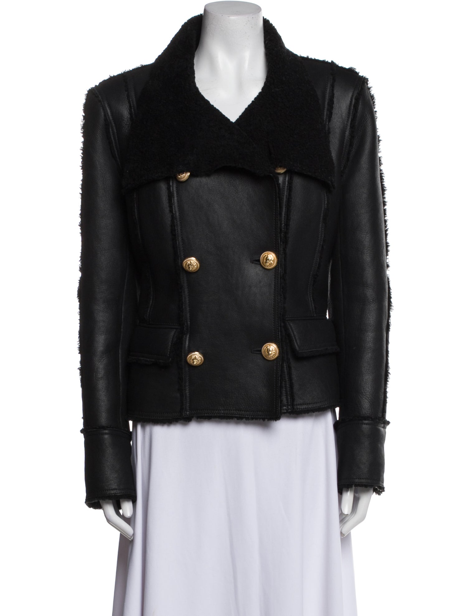Balmain Shearling Jacket
