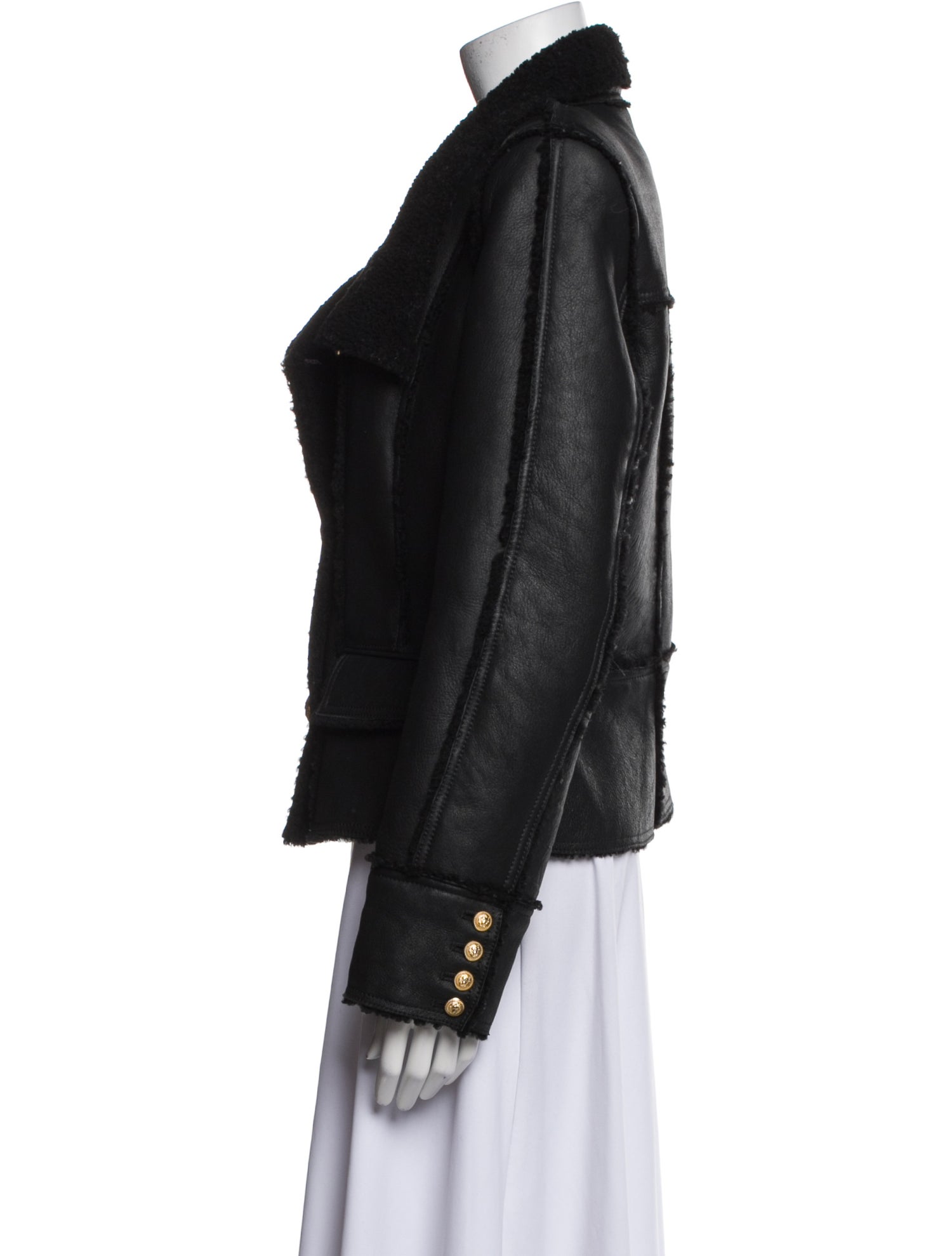Balmain Shearling Jacket