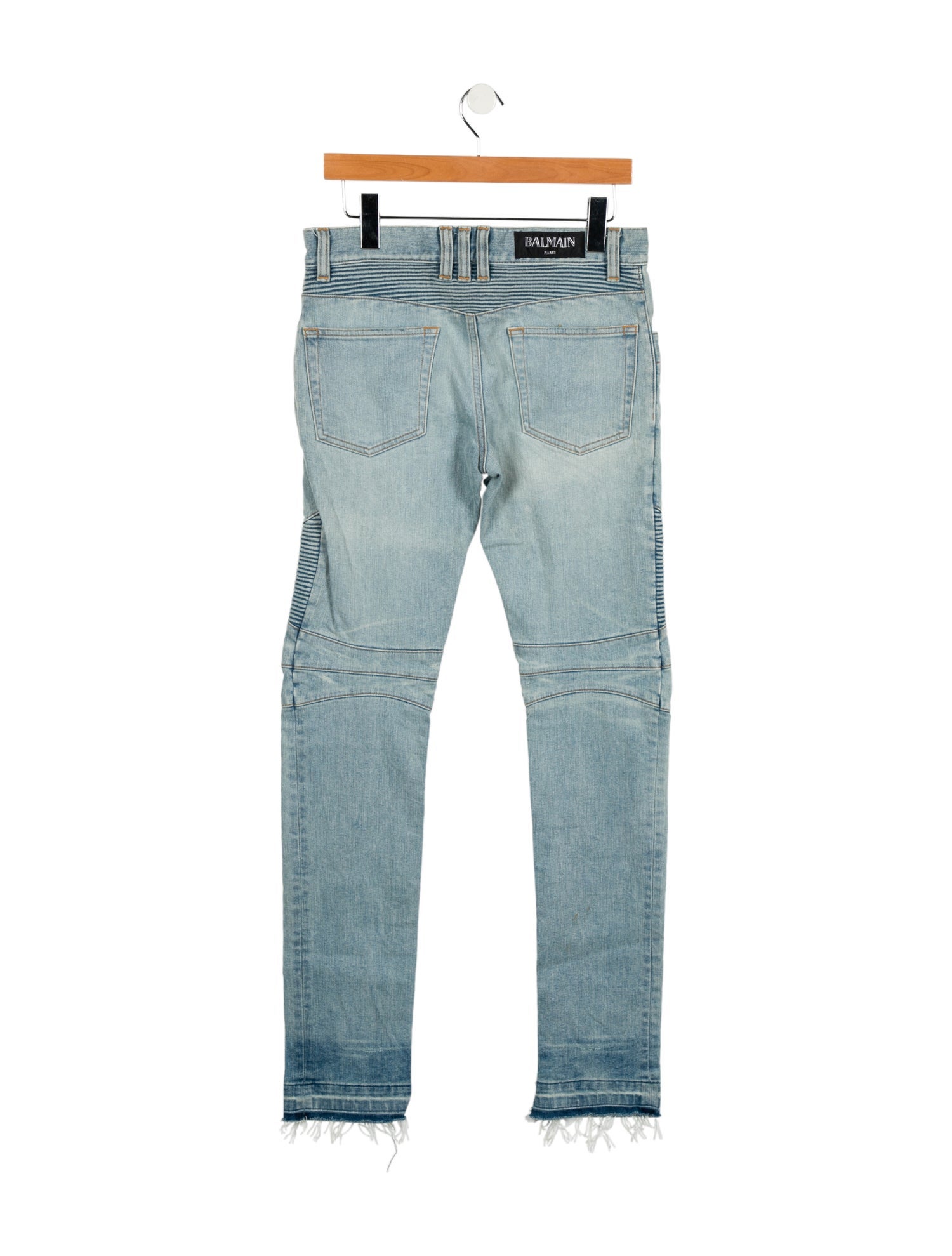Balmain Moto Jeans