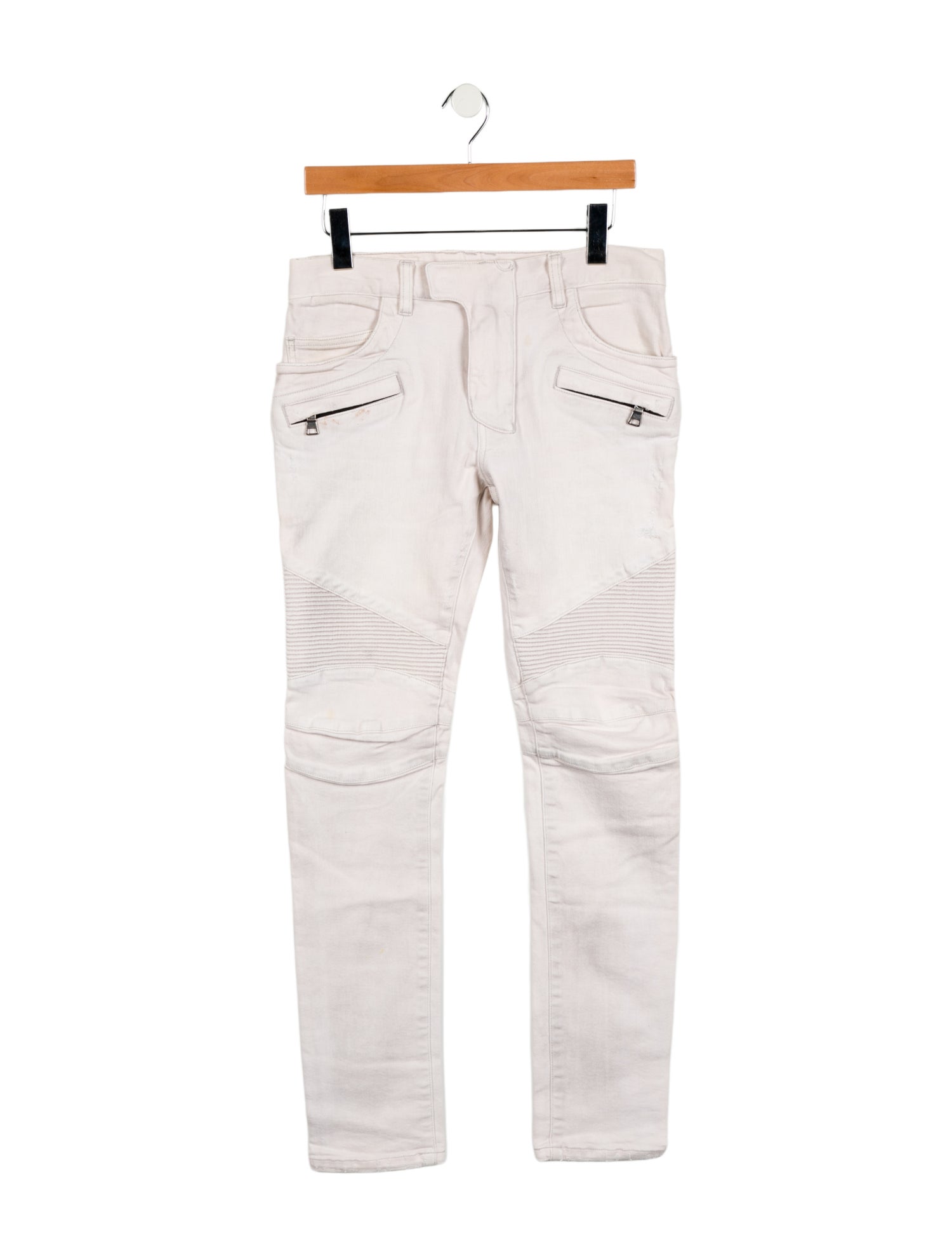 Balmain Moto Jeans
