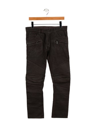 Balmain Moto Jeans