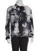 Balmain Tie-Dye Print Denim Jacket